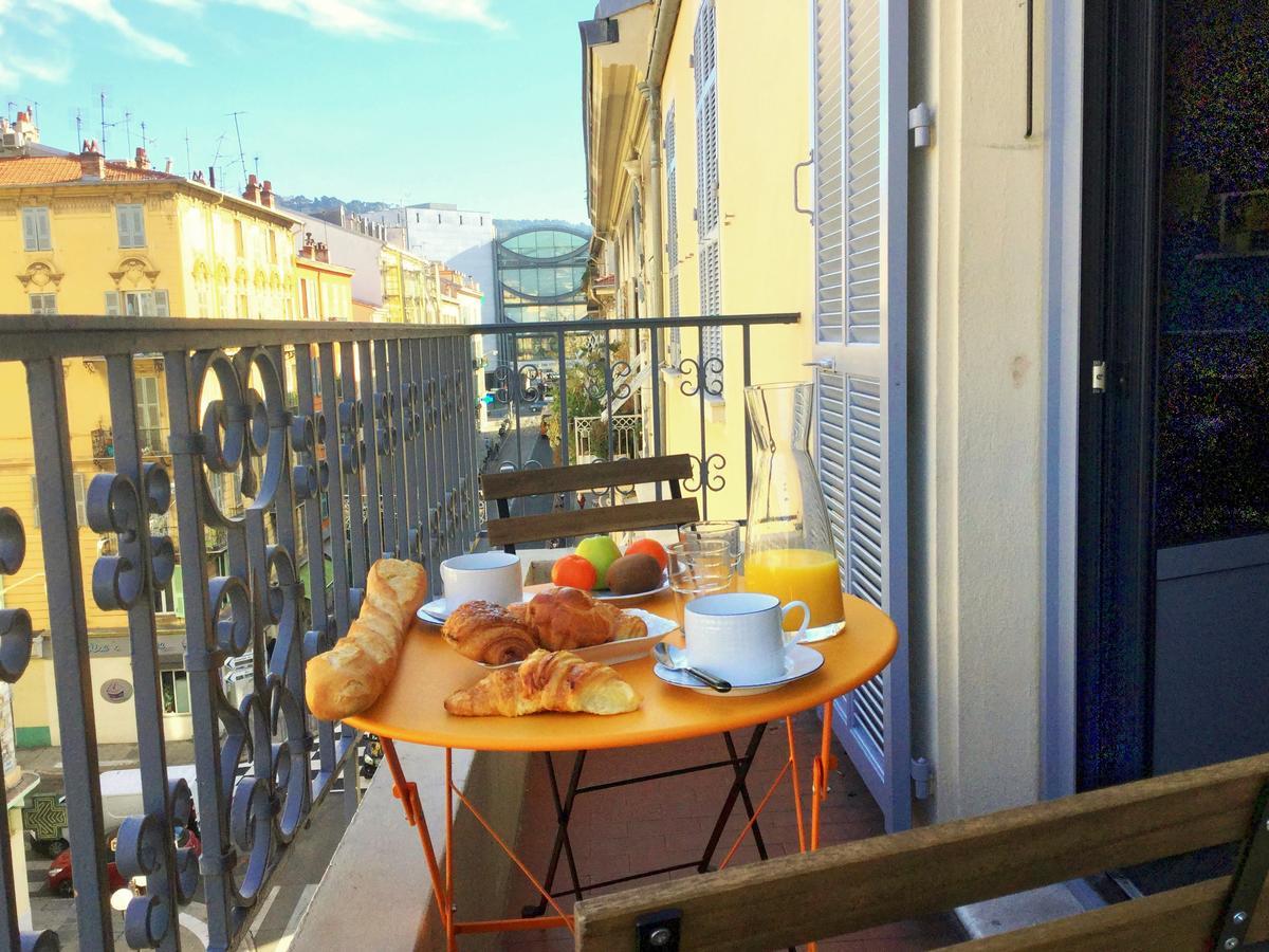 Ze Perfect Place - Elegant Appartement Avec Terrasse - Promenade Des Arts Nizza Kültér fotó